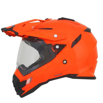 view AFX FX-41 DS Safety Orange Helmet