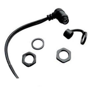 view Gears Gen X-3 Female Coax Panel Mount Cable Black