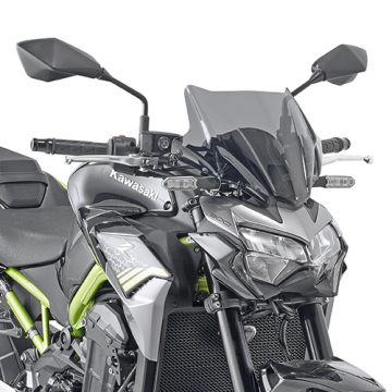 Givi 1176A Specific Windshield, Smoked for Honda CB500F (2019-) & Kawasaki Z900 (2020-)