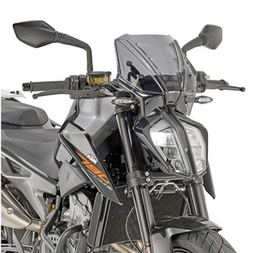 Givi A7708 Specific Screen, Smoked for KTM Duke 790 (2018-)
