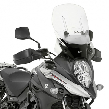 view Givi AF3112 Airflow Windshield, Transparent for Suzuki V-Strom DL650 (2017-)