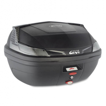 Givi B47NTMLA Blade Tech Monolock 47 Liter Top Case, Black with Smoked Reflectors