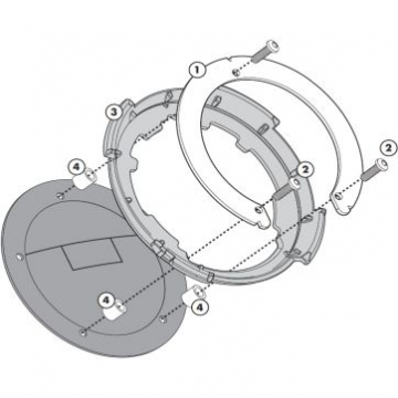 Givi BF01 Easylock Tank Ring