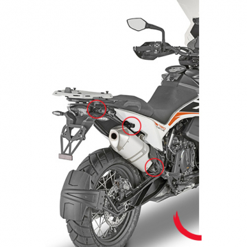 Givi PLOR7710CAM Specific Pannier Holder for KTM 790/890 Adventure / R (2019-)