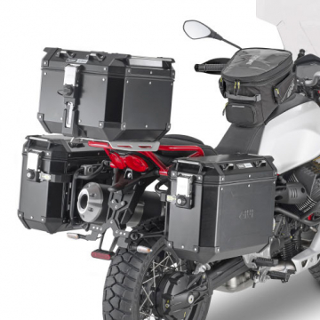 view Givi PLOR8203CAM Specific Pannier Holder for Moto Guzzi V85 TT '19-'23