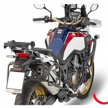 Givi PLR1144 Quick Release Pannier Rack for Honda CRF1000L Africa Twin (2016-2017)