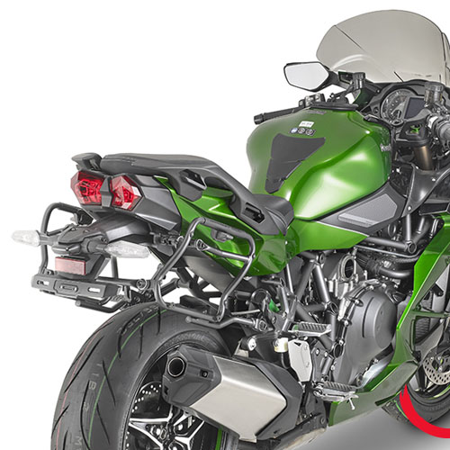 Givi PLXR4123 Rapid Release Side Case Holder for Kawasaki Ninja H2