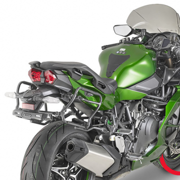 view Givi PLXR4123 Rapid Release Side Case Holder for Kawasaki Ninja H2 SX (2018-)