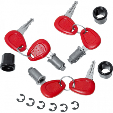 Givi Z180 3 Lock Set with 6 Keys