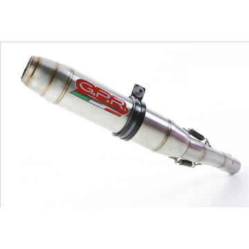 view GPR D.130.DE Deeptone Inox Slip-on Exhaust for Ducati Multistrada 1260 (2018-)