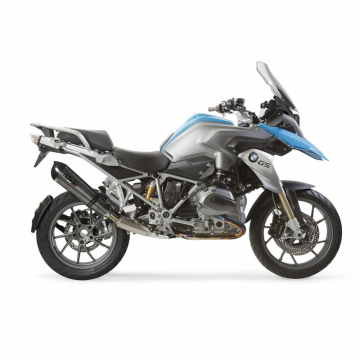 view GPR E4.BM.103.GPAN.PO GP Evo4 Poppy Slip-on Exhaust for BMW R1200GS (2017-2018)