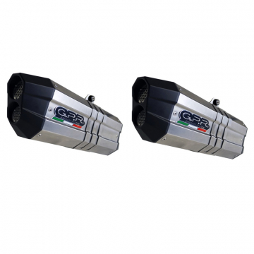 view GPR E4.BMW.51.SOIN Sonic Inox Slip-on Exhausts for BMW K1600GTL (2017-)