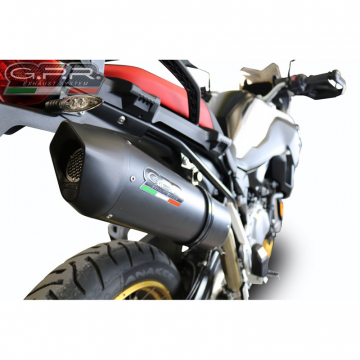 view GPR E4.BMW.94.FNE4 Furore Evo4 Nero Slip-on Exhaust for BMW F850GS (2018-)
