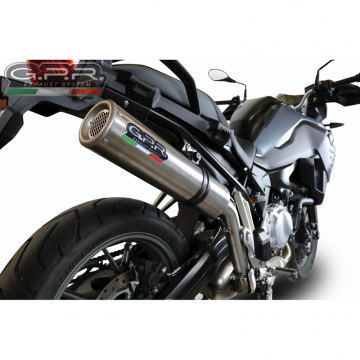 view GPR E4.BMW.95.M3.TN M3 Titanium Slip-on Exhaust for BMW F750GS (2018-2020)