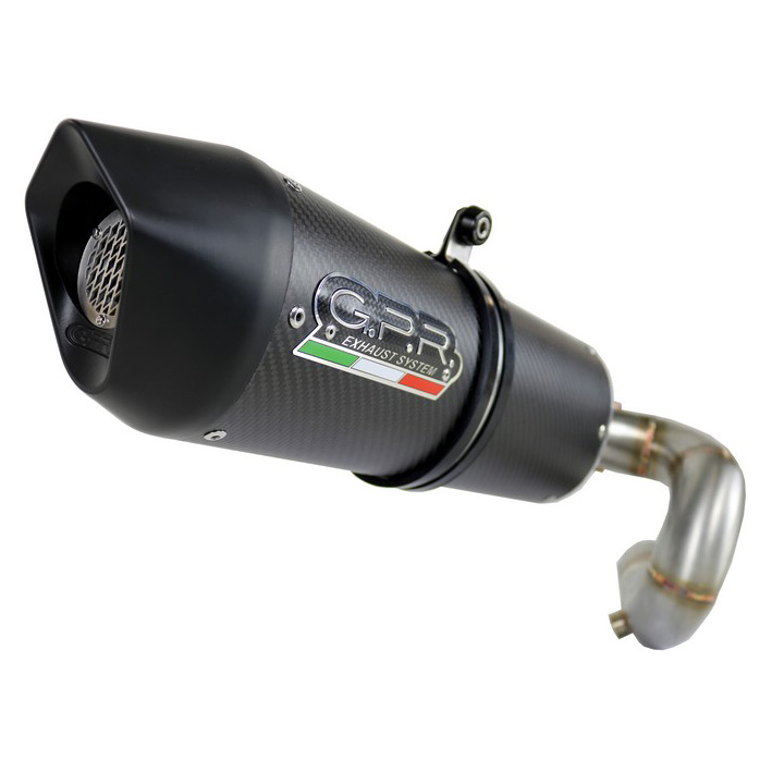 GPR E4.K.164.FCE4 Furore Evo4 Carbonio Oval Slipon Exhaust for