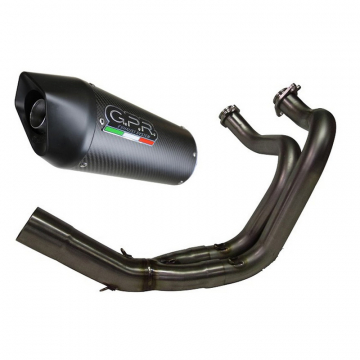 view GPR E4.CO.K.169.FCE4 Furore Evo4 Carbon Full Exhaust for Kawasaki Versys 650 (2017-2020)