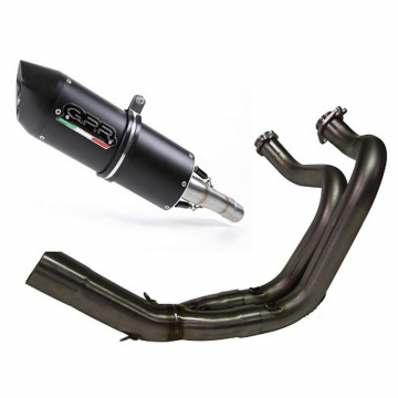 view GPR E4.CO.K.169.FNE4 Furore Evo4 Nero Full Exhaust for Kawasaki Versys 650 (2017-2020)
