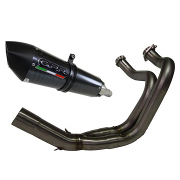 view GPR E4.CO.K.169.GPAN.PO GP Evo4 Poppy Full Exhaust for Kawasaki Versys 650 (2017-2020)