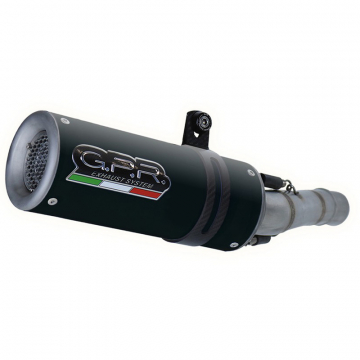 view GPR E4.CO.K.172.M3.BT M3 Black Titanium Exhaust for Kawasaki Vulcan 650 (2018-)