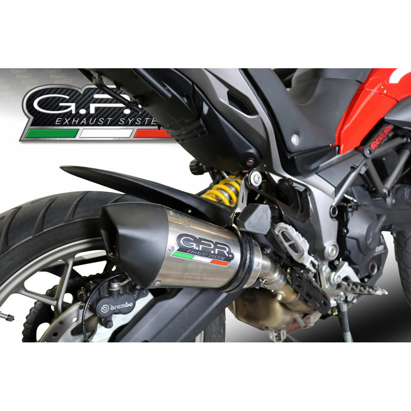 GPR E4.D.131.GPAN.TO GP Evo4 Titanium Slipon Exhaust for Ducati