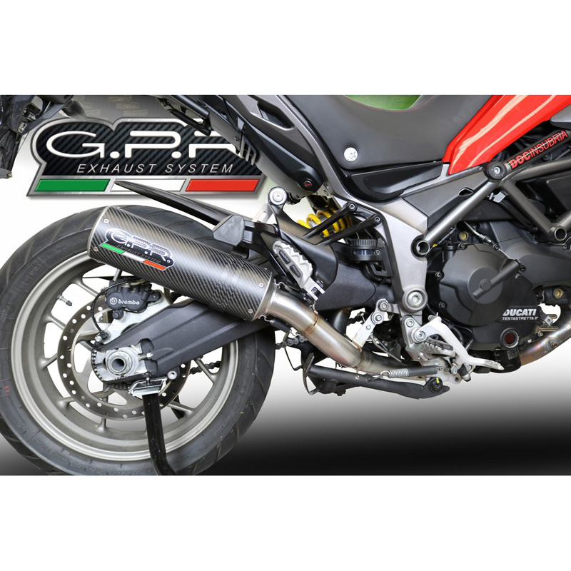 GPR E4.D.132.M3.CA M3 Carbon Slipon Exhaust for Ducati Multistrada 950