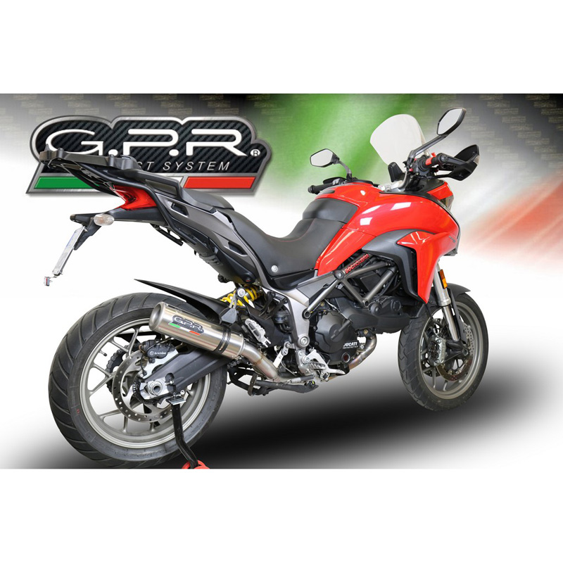 GPR E4.D.132.M3.INOX M3 Inox Slipon Exhaust for Ducati Multistrada 950