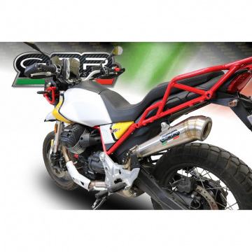 GPR E4.GU.61.PCEV Powercone Evo Slip-on Exhaust for Moto Guzzi V85 TT (2019-)