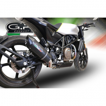 view GPR E4.HU.43.FNE4 Furore Evo4 Nero Slip-on Exhaust for Husqvarna Svartpilen 701 (2019-)