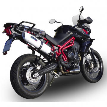 view GPR E4.T.79.ALBE4 Albus Evo4 Slip-on Exhausts for Triumph Tiger 800 (2017-)