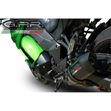 view GPR K.158.E4.FCB Furore Evo4 Carbon Slip-on Dual Exhausts for Kawasaki Z1000SX (2017-)