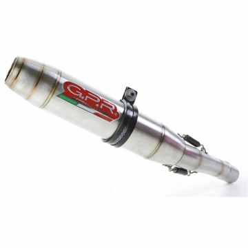 view GPR K.165.DE Deeptone Inox Slip-on Exhaust for Kawasaki Versys-X 300 (2017-)