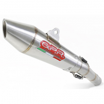 view GPR ROY.5.PCX Power Cro Slip-on Exhaust for Himalayan 410 Diam. 42.5 (2017-2019)