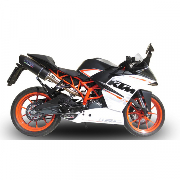 view GPR KTM.73.FUNE Furore Nero Slip-On Exhaust for KTM RC 390 (2015-2016)