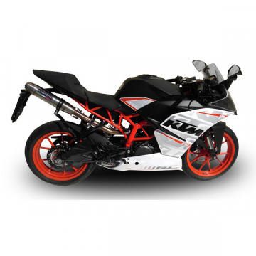 view GPR KTM.73.RACE.DE Deeptone Inox Racing Slip-On Exhaust for KTM RC 390 '15-'16