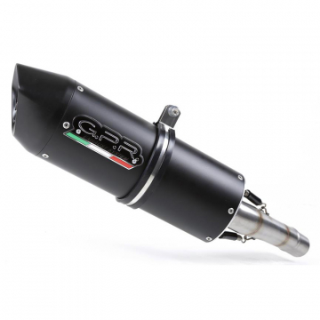 view GPR E4.D.133.FUNE Furore Evo4 Nero Exhaust for Ducati Monster 821 (2017-2019)