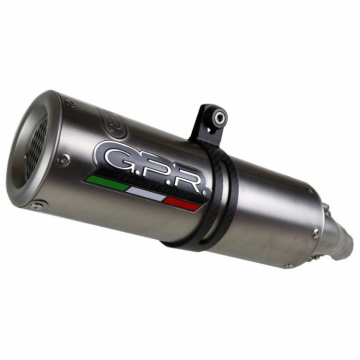 GPR D.118.CAT.M3.TN M3 Natural Slip-on Exhaust for Ducati Scrambler (2015-)