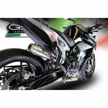 view GPR KTM.94.DE Deeptone Inox Slip-on Exhaust for KTM Duke 790 (2017-)