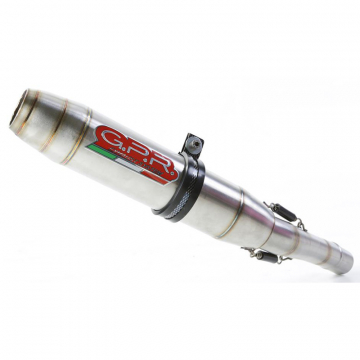 view GPR KTM.97.RACE.DE Deeptone Inox Racing Slip-on Exhaust for KTM 790/890 Adventure '18-