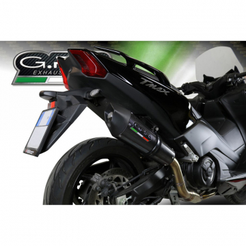 view GPR YA.9.GPAN.PO GPE Anniversary Poppy Full Exhaust for Yamaha T-Max 530 (2017-)