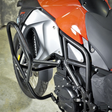 Happy Trails P1-8A-5 PD Nerf Engine Guards for BMW F800GS Adventure (2013-2019)