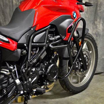 Happy Trails P1-8-5.1 PD Nerf Engine Guards for BMW F650GS / F700GS / F800GS '08-up