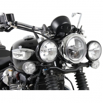 view Hepco & Becker 400.7572 00 01 Twin Lights, Black for Bonneville Speedmaster (2018-)