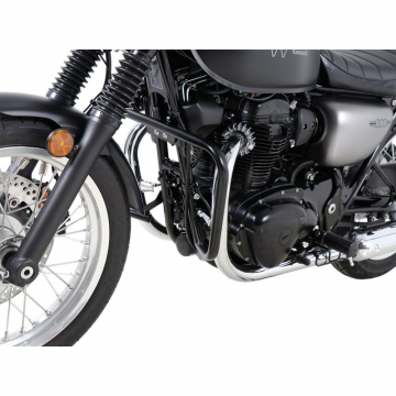 view Hepco & Becker 501.2541 00 01 Engine Guard, Black for Kawasaki W800 Street/Cafe (2019-)