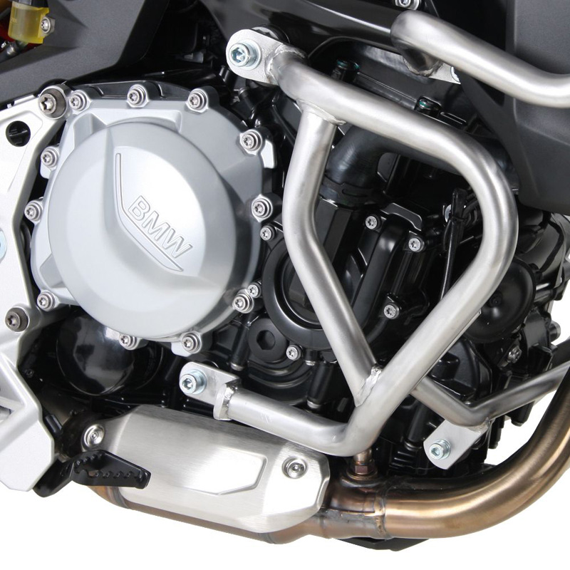 Hepco & Becker 501.6513 00 22 Engine Guard, Stainless BMW F750GS ...