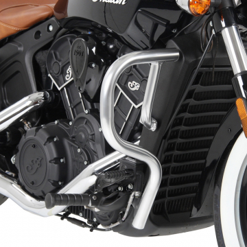 view Hepco & Becker 501.7561 00 02 Engine Guard for Indian Scout & Sixty '15-'24