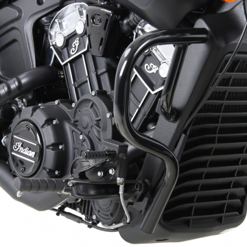 Hepco & Becker 501.7568 00 01 Crashbars, Black for Indian Scout Bobber (2018-)