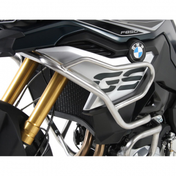 Hepco & Becker 502.6513 00 22 Tank Guards, Stainless BMW F750GS & F850GS (2019-)