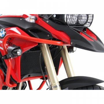 view Hepco & Becker 502.938 00 04 Tank Guard, Red for BMW F650GS, F700GS, F800GS '08-'16