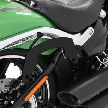 view Hepco & Becker 630.730 00 01 C-Bow Carrier Harley Softail Breakout in Black (2013-2017)