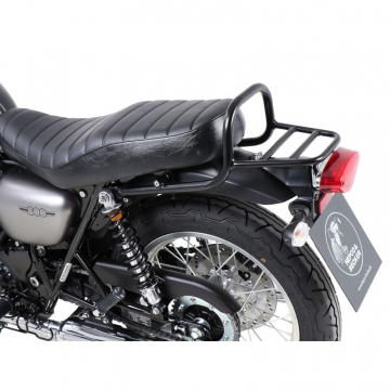view Hepco & Becker 658.2541 01 01 Rear Rack, Black for Kawasaki W800 Street/Cafe (2019-)